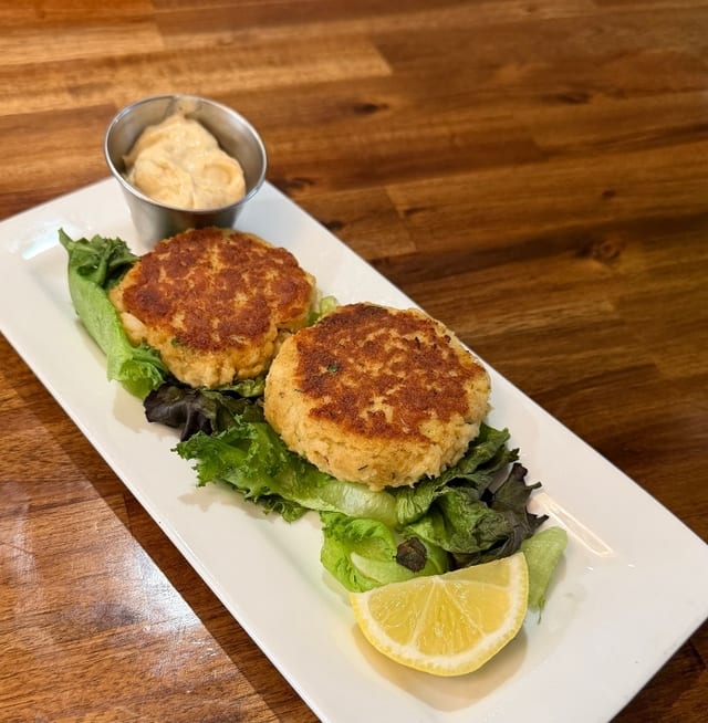 Crab Cakes.
