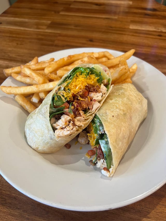 Chicken Bacon Ranch Wrap.