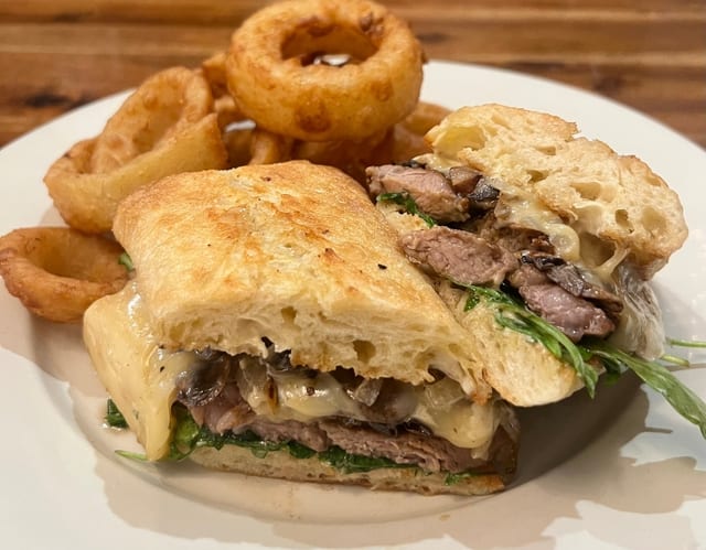 Steak Sandwich.