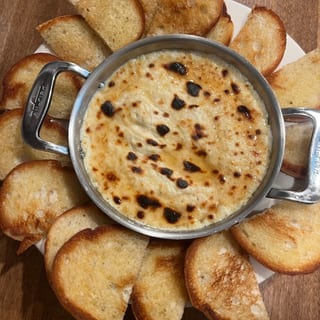 Hot Honey Goat Cheese Dip