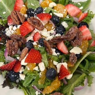 Berry Pecan Mandarin Salad